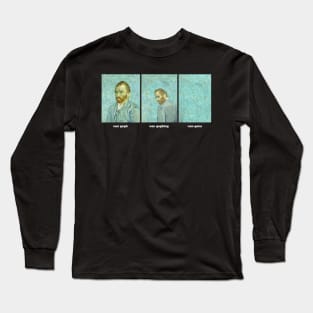 Van Gogh Van Goghing Van Gone Long Sleeve T-Shirt